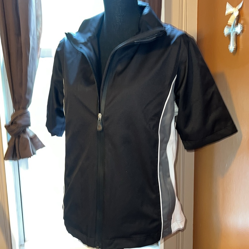 Galway Bay Golf Short Sleeve All Weather Golf Jacket, Ladys Small